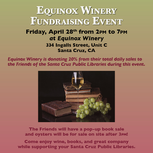 Equinox Winery Event poster.